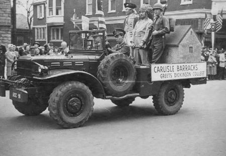 The Carlisle Barracks Float, 1948