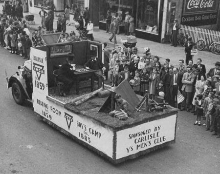 YMCA Float in the 175th Anniversary Parade, 1948
