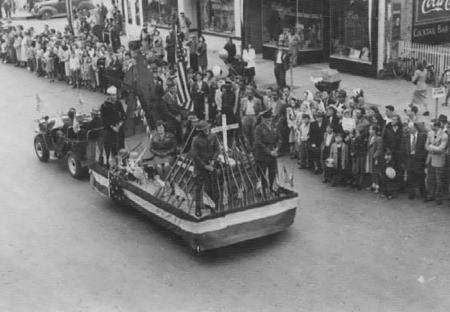 Soldiers in the 175th Anniversary Parade, 1948