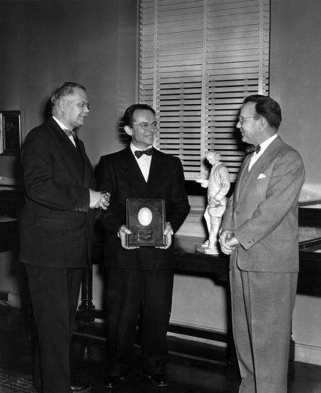 Paul Burkholder, Priestley Award, 1953