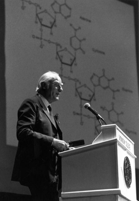 Francis Crick, Priestley Award, 1986