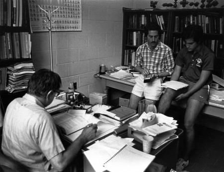 Professor Roper's office, c.1980