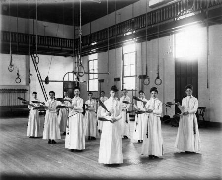 Women's physical education, 1888