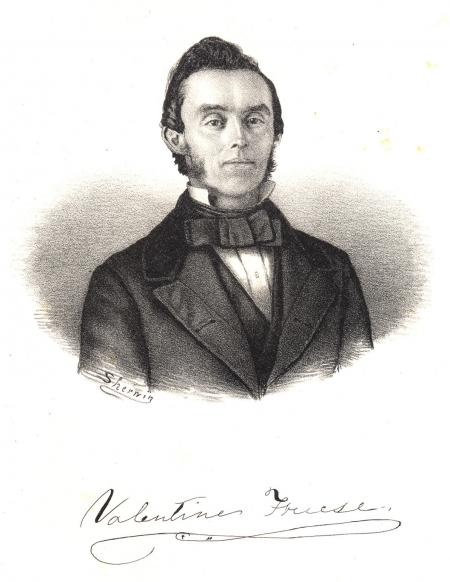 Valentine Friese, 1857