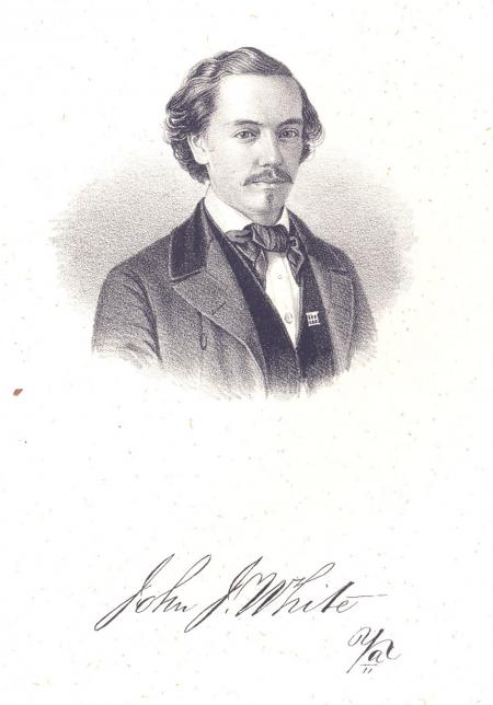 John J. White, 1858
