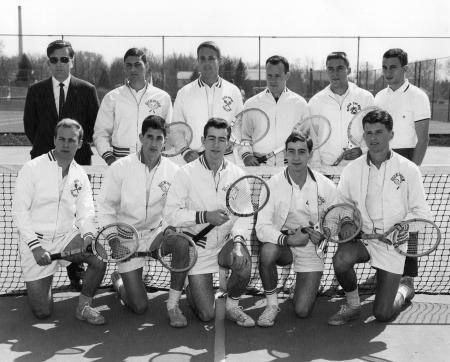 Men's Tennis Team, 1963