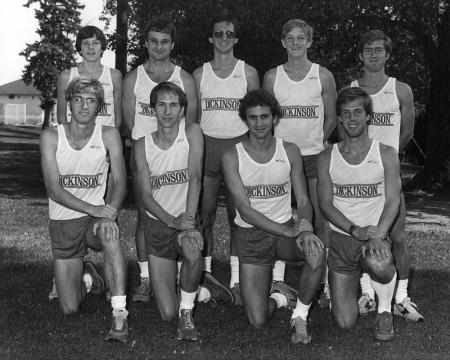 Men's Cross Country Team, 1981