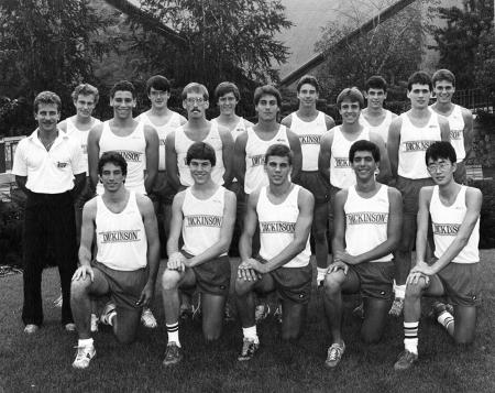 Men's Cross Country Team, 1986