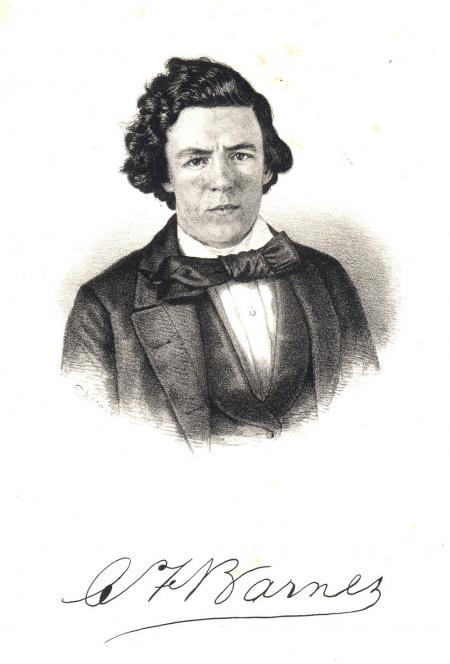 Cornelius F. Barnes, 1857