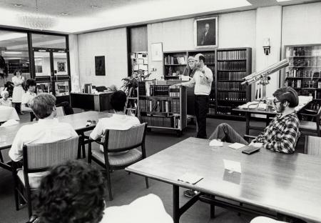 Class in the May Morris Room, 1981