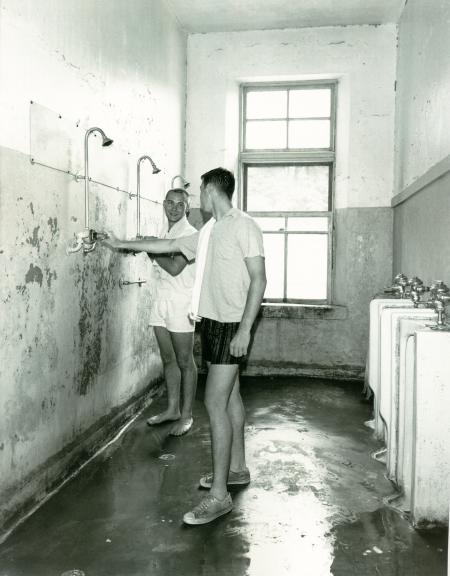 Conway Hall bathroom, c.1960