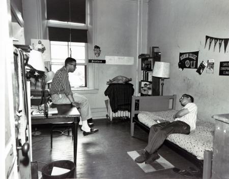 Conway Hall dorm room, c.1960