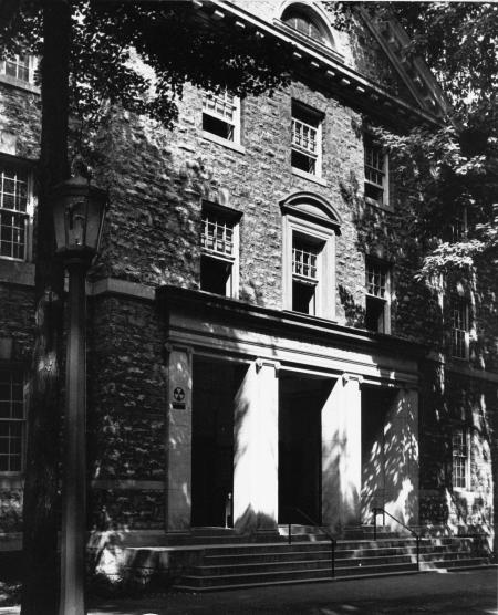 Bosler Hall entrance, c.1965
