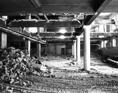 Weiss Center renovations, 1981