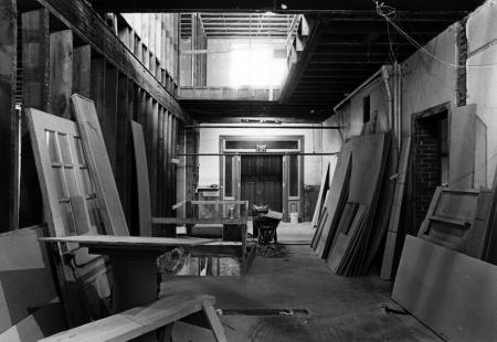 Denny Hall renovations, 1983