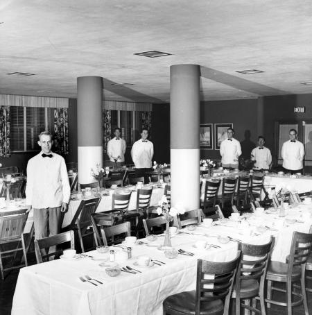 Drayer Hall dining hall, c.1965
