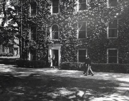 East College western end, c.1945