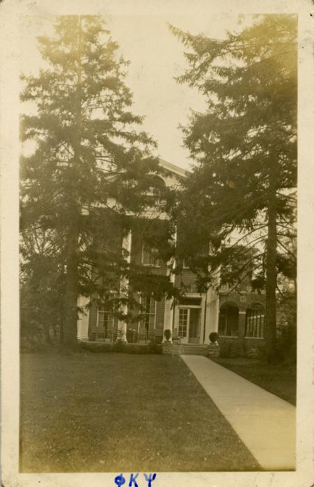Phi Kappa Psi house, c.1925