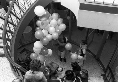 Holland Union Building stairwell, c.1980