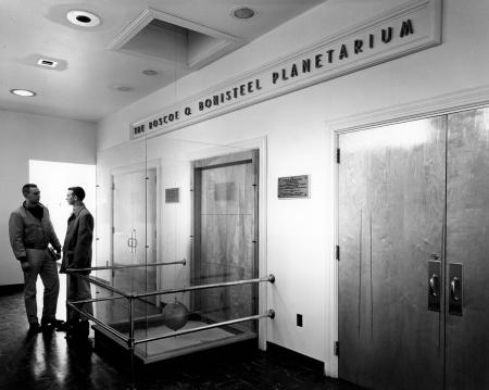 Bonisteel Planetarium entrance, 1963