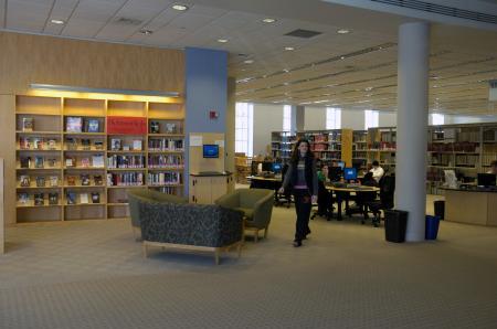 Waidner-Spahr Library reference area, 2006