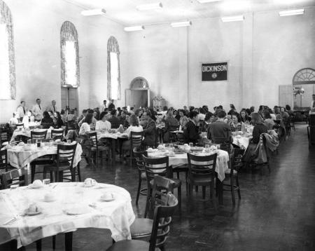 Old Gymnasium Dining Hall, c.1955