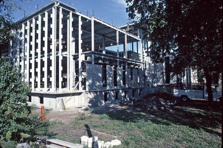 Waidner-Spahr Library construction, 1997