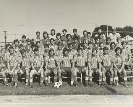 Men's Soccer team, 1971