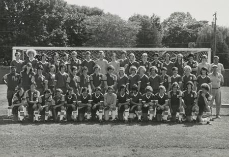 Men's Soccer team, 1974