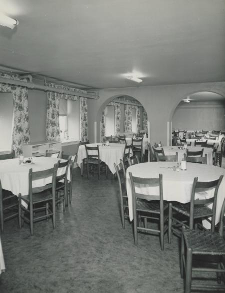 Metzger Hall dining room, c.1940