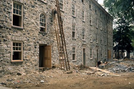 East College reconstruction, 1969