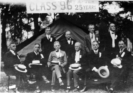 Class of 1896 after 25 years