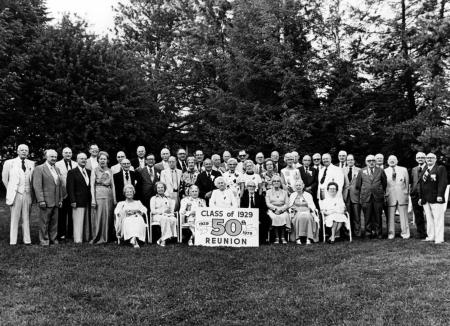 Class of 1929 Fifty Years later