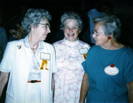 Three ladies from the Class of 1931