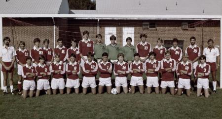 Men's Soccer Team, 1984