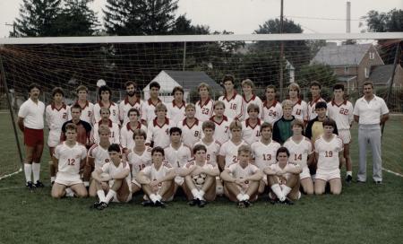Men's Soccer Team, 1986