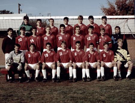 Men's Soccer Team, 1988