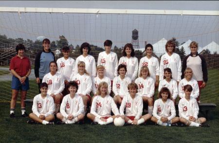 Women's Soccer Team, 1987