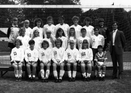 Women's Soccer Team, 1989