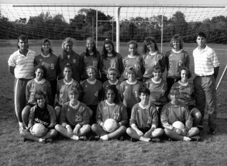 Women's Soccer Team, 1991