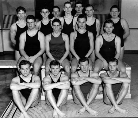 Men's Swim Team, 1938 | Dickinson College