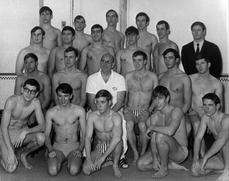 Men's Swim Team, 1969