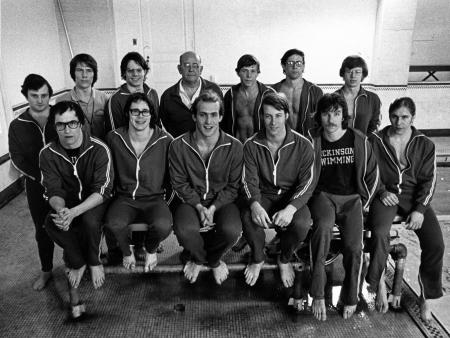 Men's Swim Team, 1976