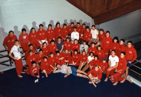 Men's and Women's Swimming, 1985