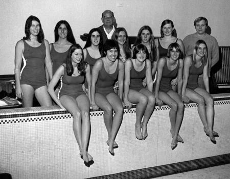 Women's Swim Team, 1974