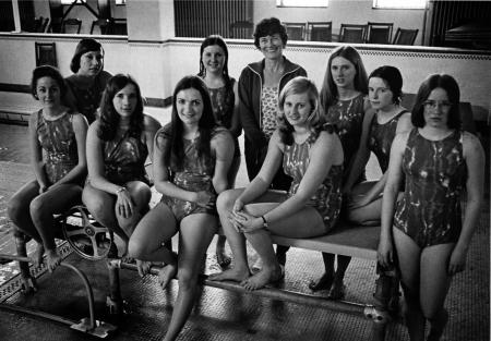 Women's Swim Team, 1976