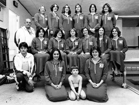 Women's Swim Team, 1979