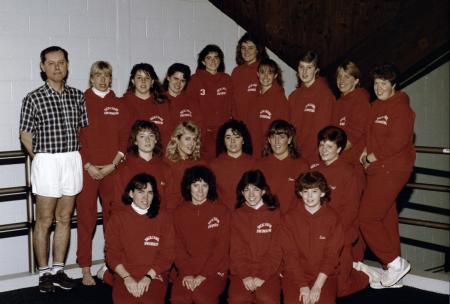 Women's Swim team, 1988