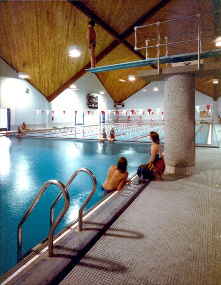 Kline Center pool, c.1980