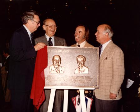 Kline Center dedication ceremony, 1980